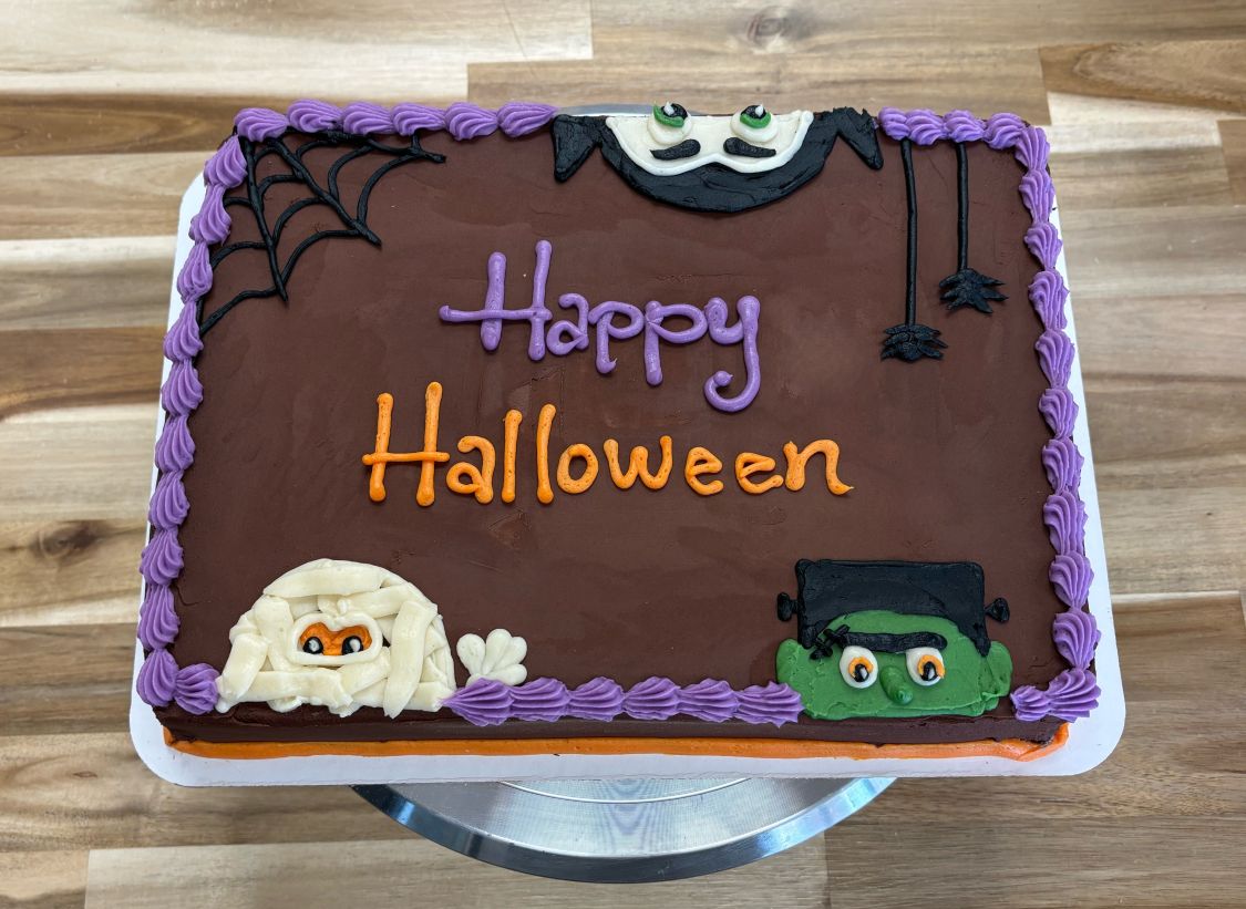 Gluten Free Halloween Cake